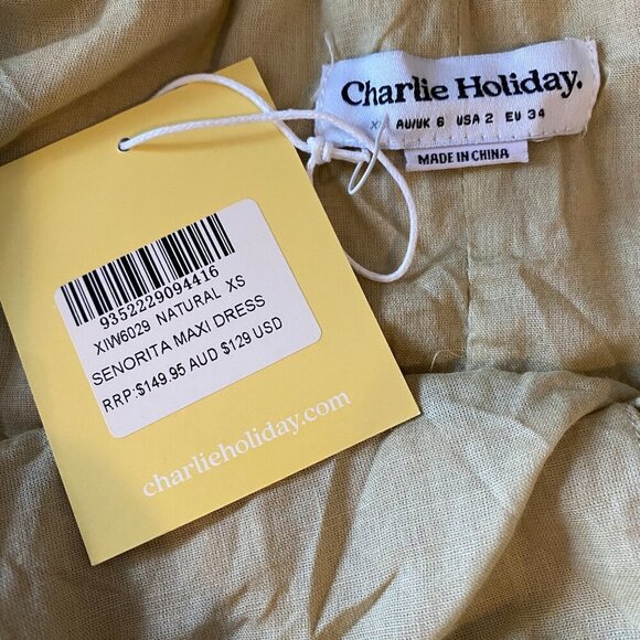 Anthropologie Charlie Holiday Senorita Maxi Dress Size 2 - Picture 6 of 11